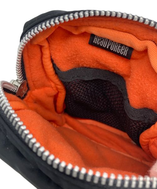 HEAD PORTER（ヘッドポーター）HEAD PORTER (ヘッドポーター) ミニポーチ ブラックの古着・服飾アイテム