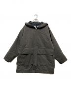 MHLエムエイチエル）の古着「MILITARY COTTON NYLON CANVAS ミリタリー コットンナイロンキャンバス フーデッドジャケット」｜オリーブ