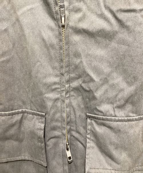 MHL（エムエイチエル）MHL (エムエイチエル) MILITARY COTTON NYLON CANVAS ミリタリー コットンナイロンキャンバス フーデッドジャケット オリーブ サイズ:Sの古着・服飾アイテム