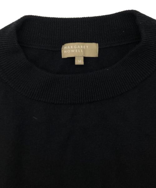 MARGARET HOWELL（マーガレットハウエル）MARGARET HOWELL (マーガレットハウエル) モックネックニット ネイビー サイズ:Mの古着・服飾アイテム