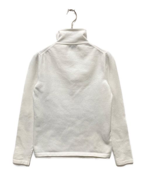 PRADA（プラダ）PRADA (プラダ) 18AW Runway Knit Tech Top ホワイト サイズ:42の古着・服飾アイテム