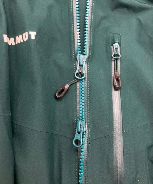 MAMMUT（マムート）MAMMUT (マムート) アヤコ プロ ハードシェル フーデッド ジャケット グリーン サイズ:Mの古着・服飾アイテム