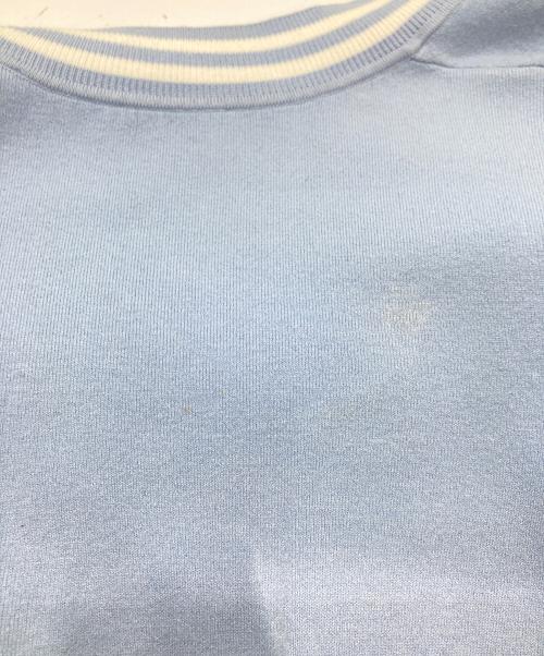 Sandro（サンドロ）Sandro (サンドロ) ラインカーディガン ブルー サイズ:Sの古着・服飾アイテム