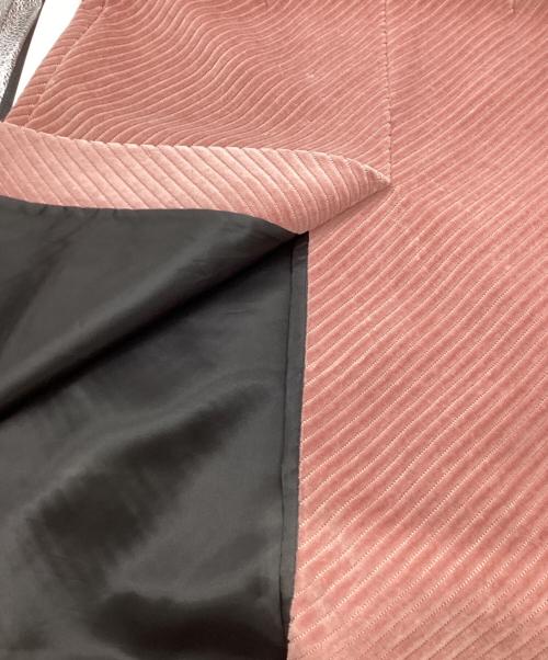 PRADA（プラダ）PRADA (プラダ) ベロア Aラインスカート ピンク サイズ:42の古着・服飾アイテム