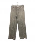 TANAKAタナカ）の古着「Work Jean Trousers ワークジーンズトラウザーパンツ」｜グレー