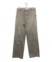 TANAKA（タナカ）の古着「Work Jean Trousers ワークジーンズトラウザーパンツ」｜グレー