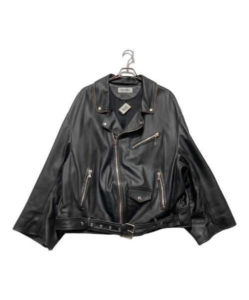 DISCOVERED（ディスカバード）DISCOVERED (ディスカバード) NotE (ノート) ライダースジャケット / カウレザージャケット / 牛革 ジャケット ブラック サイズ:2の古着・服飾アイテム