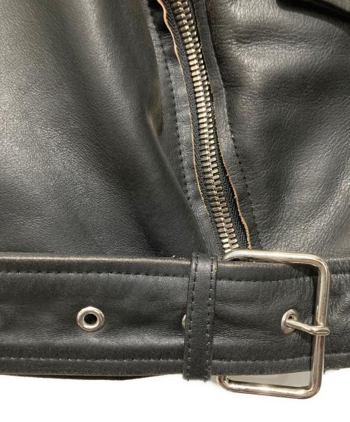 DISCOVERED（ディスカバード）DISCOVERED (ディスカバード) NotE (ノート) ライダースジャケット / カウレザージャケット / 牛革 ジャケット ブラック サイズ:2の古着・服飾アイテム