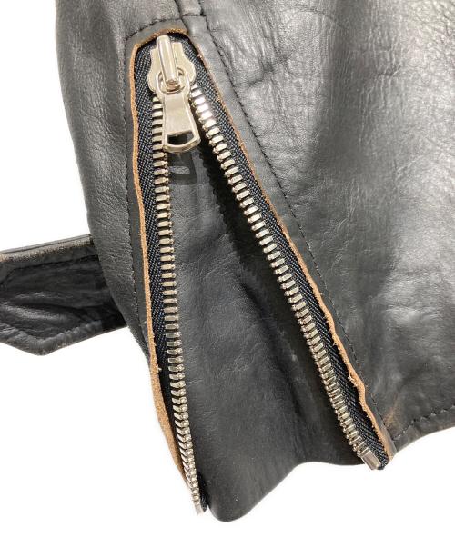 DISCOVERED（ディスカバード）DISCOVERED (ディスカバード) NotE (ノート) ライダースジャケット / カウレザージャケット / 牛革 ジャケット ブラック サイズ:2の古着・服飾アイテム