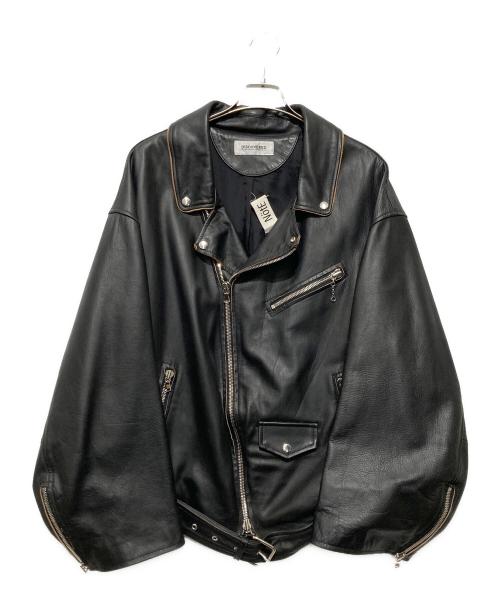 DISCOVERED（ディスカバード）DISCOVERED (ディスカバード) NotE (ノート) ライダースジャケット / カウレザージャケット / 牛革 ジャケット ブラック サイズ:2の古着・服飾アイテム