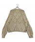 UNUSED (アンユーズド) 24SSCotton knit cardigan コットンニットカーディガン クロシェ  アイボリー サイズ:3：23000円