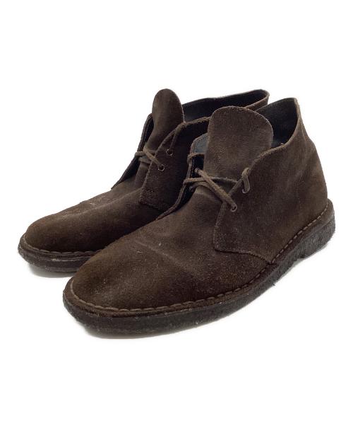 CLARKS ORIGINALS（クラークス オリジナルズ）CLARKS ORIGINALS (クラークス オリジナルズ) WALABEE ワラビー チャッカブーツ ブラウン サイズ:26.5cmの古着・服飾アイテム
