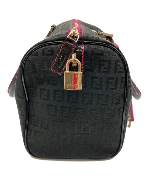 FENDI（フェンディ）FENDI (フェンディ) ミニボストンバッグ ブラックの古着・服飾アイテム