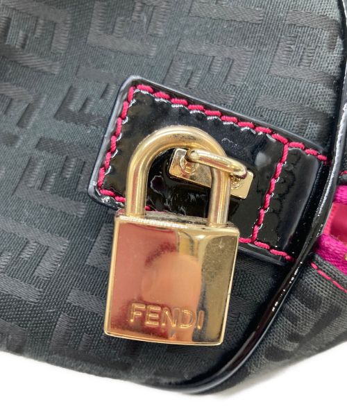 FENDI（フェンディ）FENDI (フェンディ) ミニボストンバッグ ブラックの古着・服飾アイテム