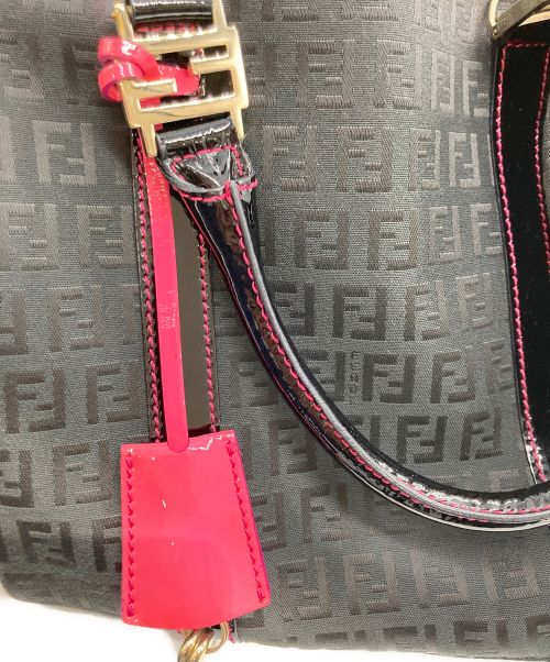 FENDI（フェンディ）FENDI (フェンディ) ミニボストンバッグ ブラックの古着・服飾アイテム