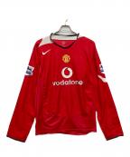 NIKEナイキ）の古着「プリントゲームシャツ」｜レッド