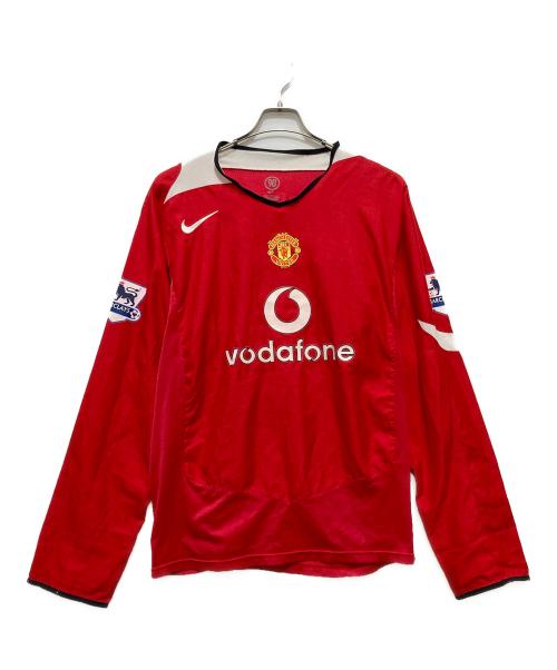 NIKE（ナイキ）NIKE (ナイキ) プリントゲームシャツ レッド サイズ:XLの古着・服飾アイテム