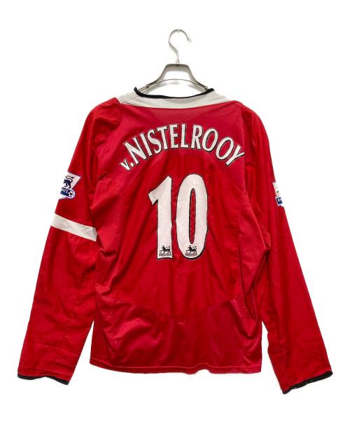 NIKE（ナイキ）NIKE (ナイキ) プリントゲームシャツ レッド サイズ:XLの古着・服飾アイテム