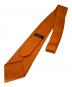 HERMES (エルメス) H柄シルクネクタイ オレンジ サイズ:FREE：16000円