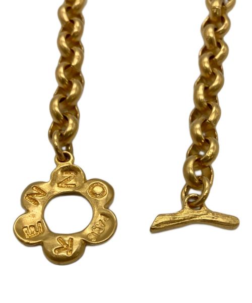 KENZO（ケンゾー）KENZO (ケンゾー) ネックレス・イヤリングセット ゴールドの古着・服飾アイテム