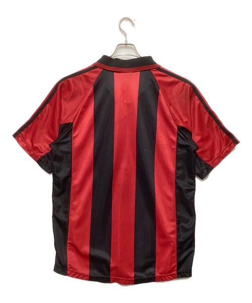 adidas（アディダス）adidas (アディダス) 半袖カットソー レッド サイズ:XXLの古着・服飾アイテム