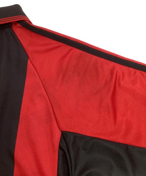 adidas（アディダス）adidas (アディダス) 半袖カットソー レッド サイズ:XXLの古着・服飾アイテム