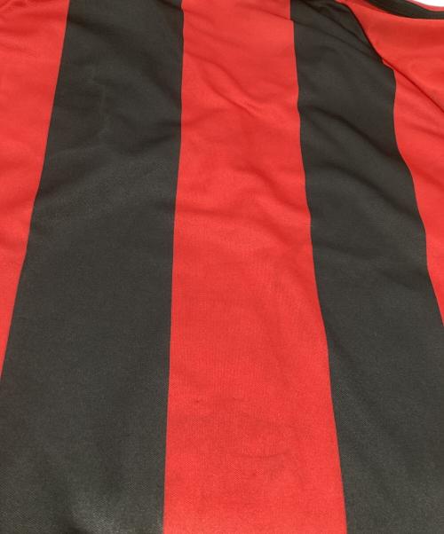 adidas（アディダス）adidas (アディダス) 半袖カットソー レッド サイズ:XXLの古着・服飾アイテム