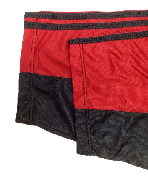adidas（アディダス）adidas (アディダス) 半袖カットソー レッド サイズ:XXLの古着・服飾アイテム