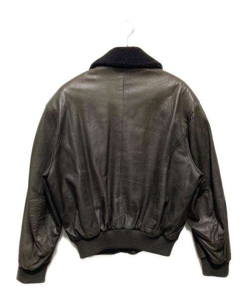 BALLY（バリー）BALLY (バリー) G-1レザージャケット ブラウン サイズ:38の古着・服飾アイテム