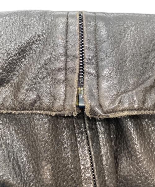 BALLY（バリー）BALLY (バリー) G-1レザージャケット ブラウン サイズ:38の古着・服飾アイテム