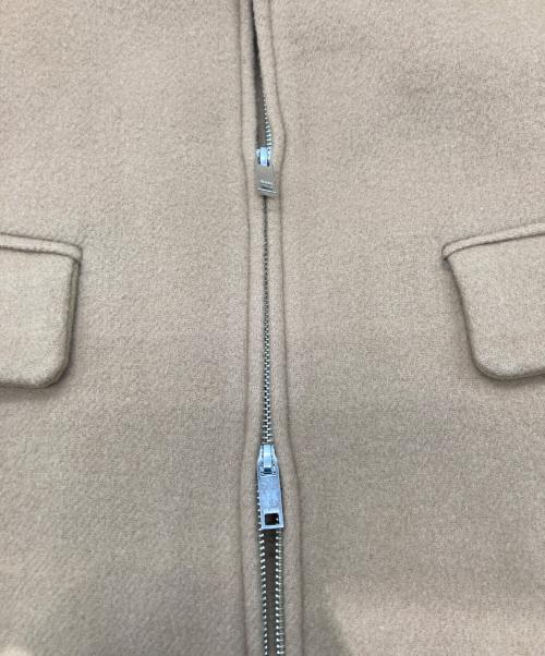 CLANE（クラネ）CLANE (クラネ) FRONT ZIP REVER GILET ブラウン サイズ:２の古着・服飾アイテム