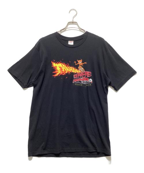 SUPREME（シュプリーム）SUPREME (シュプリーム) THRASHER (スラッシャー) 24AW Back Tail Tee ブラックテイル Tシャツ/半袖カットソー ブラック サイズ:Lの古着・服飾アイテム