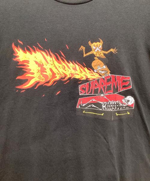 SUPREME（シュプリーム）SUPREME (シュプリーム) THRASHER (スラッシャー) 24AW Back Tail Tee ブラックテイル Tシャツ/半袖カットソー ブラック サイズ:Lの古着・服飾アイテム