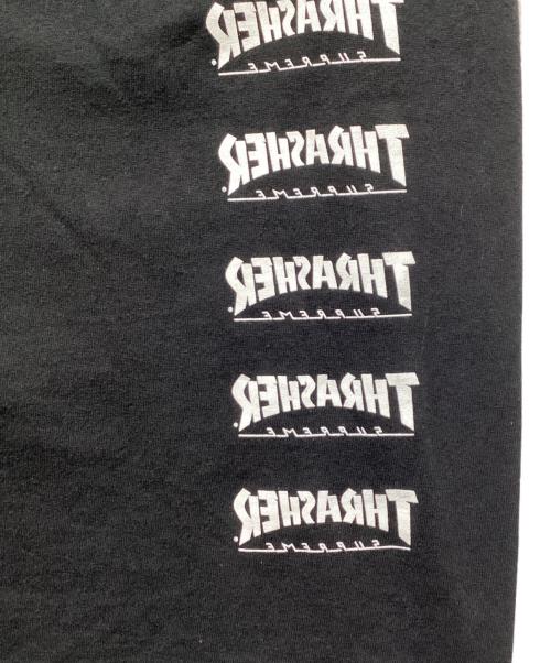 SUPREME（シュプリーム）SUPREME (シュプリーム) THRASHER (スラッシャー) 24AW Back Tail Tee ブラックテイル Tシャツ/半袖カットソー ブラック サイズ:Lの古着・服飾アイテム