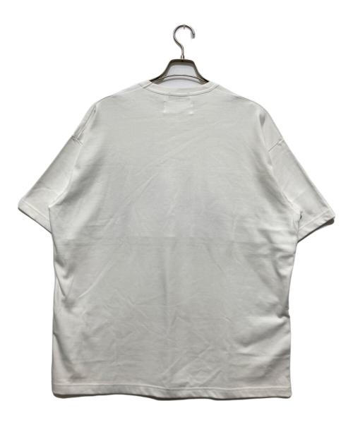 COMME des GARCONS HOMME（コムデギャルソン オム）COMME des GARCONS HOMME (コムデギャルソン オム) 24AW 綿天竺×綿天竺プリント Torre Pentel Tee ホワイト サイズ:XLの古着・服飾アイテム