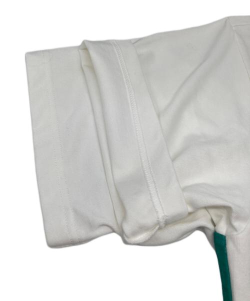 COMME des GARCONS HOMME（コムデギャルソン オム）COMME des GARCONS HOMME (コムデギャルソン オム) 24AW 綿天竺×綿天竺プリント Torre Pentel Tee ホワイト サイズ:XLの古着・服飾アイテム