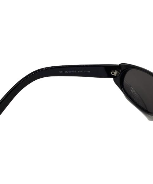 GUCCI（グッチ）GUCCI (グッチ) シェリーライン スクエア サングラス ブラック サイズ:51□18-135の古着・服飾アイテム