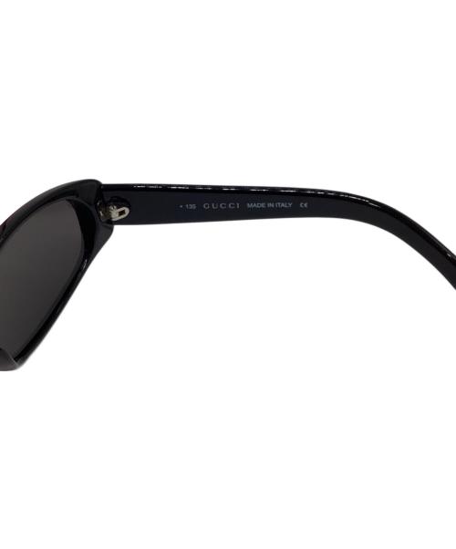 GUCCI（グッチ）GUCCI (グッチ) シェリーライン スクエア サングラス ブラック サイズ:51□18-135の古着・服飾アイテム