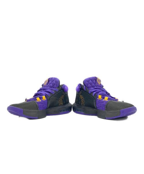NIKE（ナイキ）NIKE (ナイキ) LEBRON Witness 8 EP レブロン ウィットネス ローカットスニーカー ブラック×パープル サイズ:28.0の古着・服飾アイテム