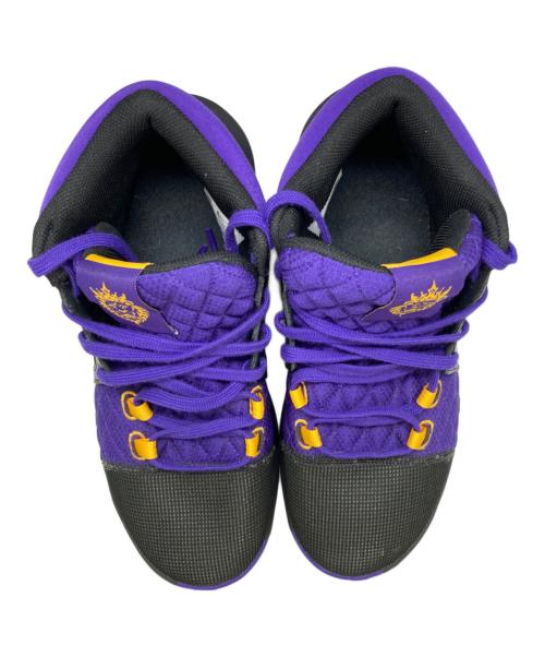 NIKE（ナイキ）NIKE (ナイキ) LEBRON Witness 8 EP レブロン ウィットネス ローカットスニーカー ブラック×パープル サイズ:28.0の古着・服飾アイテム