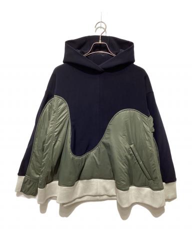 中古・古着通販】UN3D. (アンスリード) WAVE LINE PADDED HOODIE