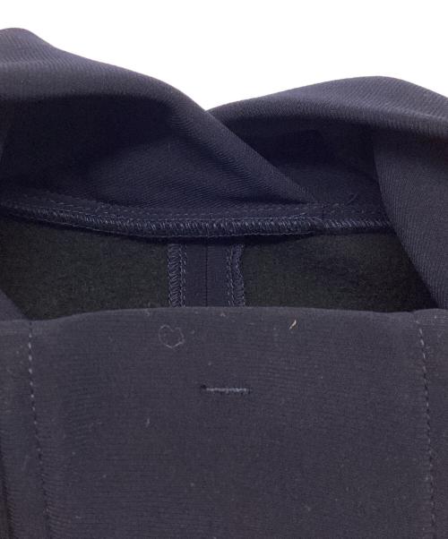 UN3D.（アンスリード）UN3D. (アンスリード) WAVE LINE PADDED HOODIE ウェーブラインパデッドフーディー パーカー ネイビー サイズ:38の古着・服飾アイテム