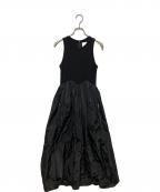 OMMOオーエムエムオー）の古着「TANK DOCKING MA-1 BALLOON OP タンクトップドッキングワンピース」｜ブラック