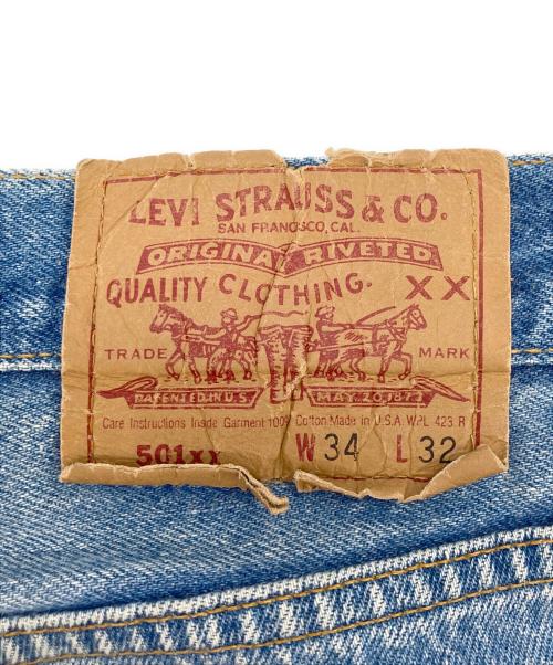 LEVI'S（リーバイス）LEVI'S (リーバイス) 501XXデニムパンツ ブルー サイズ:W34×L32の古着・服飾アイテム