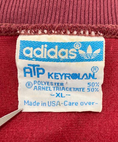 adidas（アディダス）adidas (アディダス) ATPトラックジャケット ボルドー サイズ:XLの古着・服飾アイテム