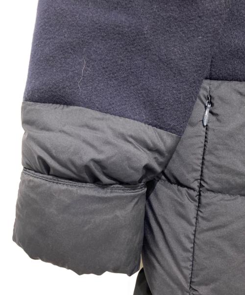 HERNO（ヘルノ）HERNO (ヘルノ) DIAGONAL WOOL AND NUAGE PARKA ネイビー サイズ:40の古着・服飾アイテム