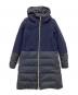HERNO（ヘルノ）の古着「DIAGONAL WOOL AND NUAGE PARKA」｜ネイビー