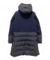 HERNO (ヘルノ) DIAGONAL WOOL AND NUAGE PARKA ネイビー サイズ:40：40000円