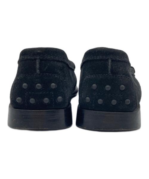 TOD'S（トッズ）TOD'S (トッズ) スウェードドライビングシューズ ブラック サイズ:39 1/2の古着・服飾アイテム