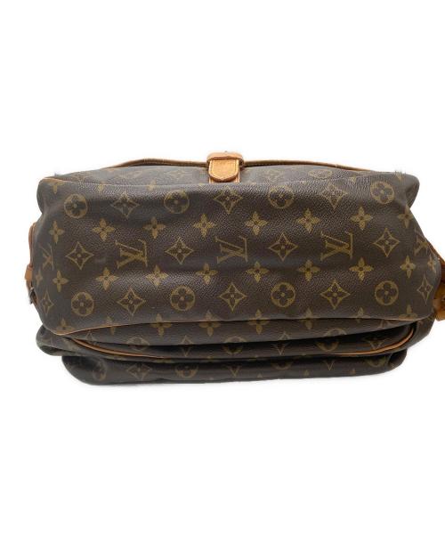 LOUIS VUITTON（ルイ ヴィトン）LOUIS VUITTON (ルイ ヴィトン) モノグラム ソミュール35  メッセンジャー ショルダーバッグ ブラウンの古着・服飾アイテム